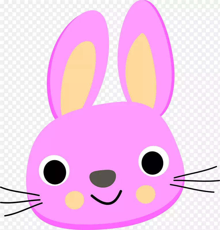 复活节兔女郎欧洲兔子剪贴画-兔子
