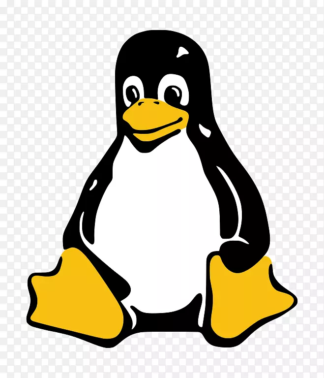 企鹅tux linux内核-可打印的企鹅图片