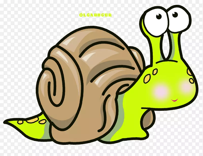 勃艮第蜗牛画腹足夹艺术-蜗牛