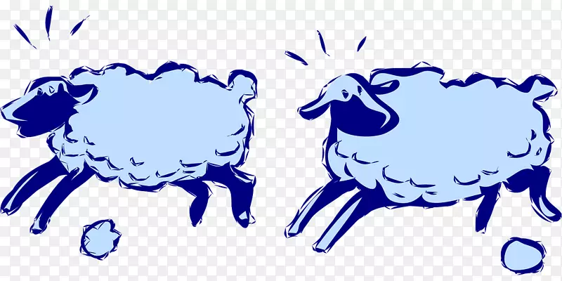 绵羊剪贴画-绵羊