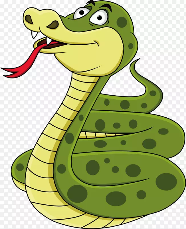 蛇动画剪辑艺术-蛇