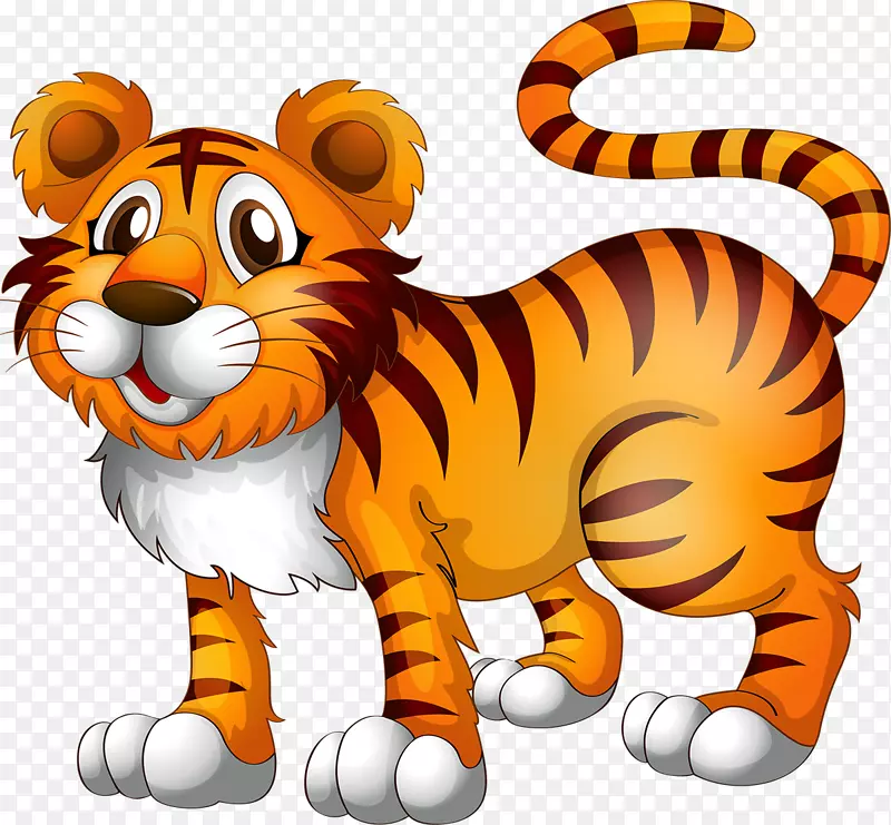 动物版税-免费剪贴画-老虎
