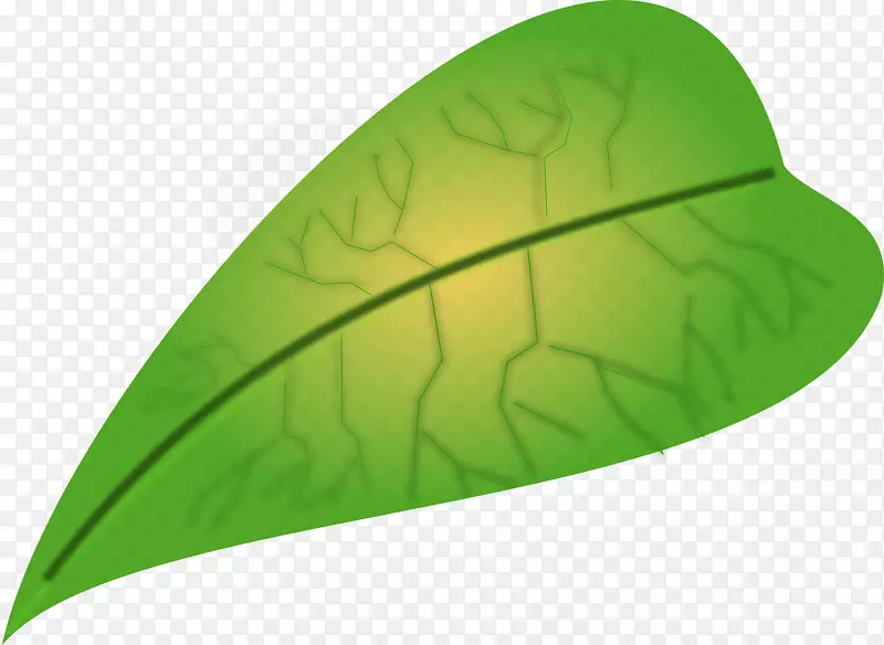 叶苹果剪贴画.绿叶