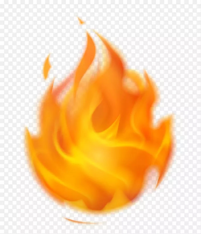 电脑图标火焰剪贴画-火
