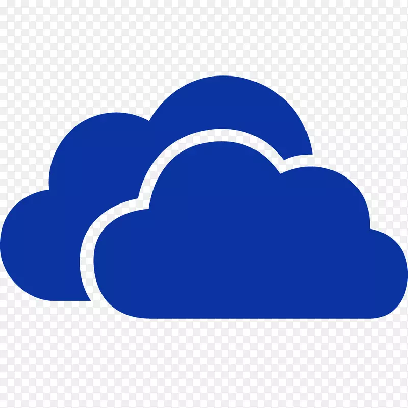 OneDrive计算机图标云存储微软文件托管服务-云