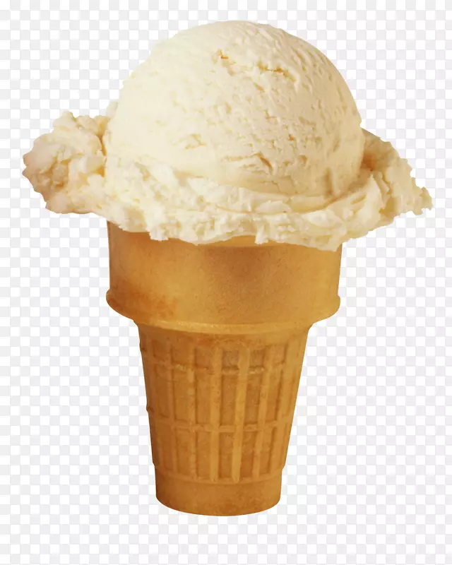 巧克力冰淇淋锥，那不勒斯冰淇淋-冰