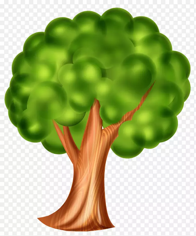 树三维计算机图形动画剪贴画树