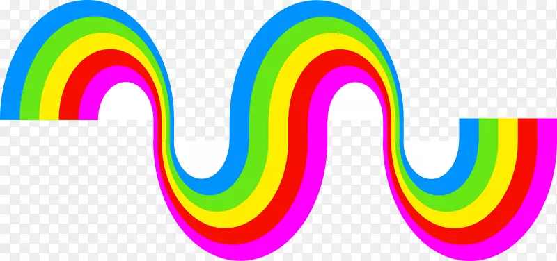 彩虹电脑图标剪辑艺术-彩虹