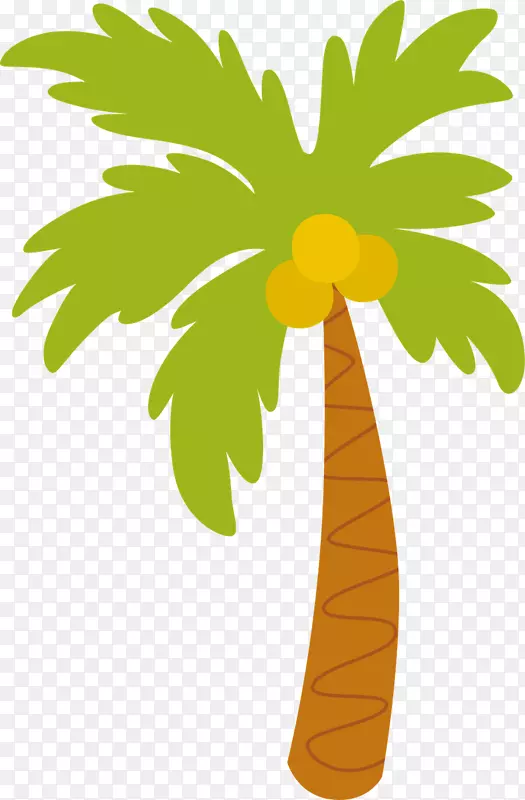 夏威夷卢奥海滩芙蓉棕榈树