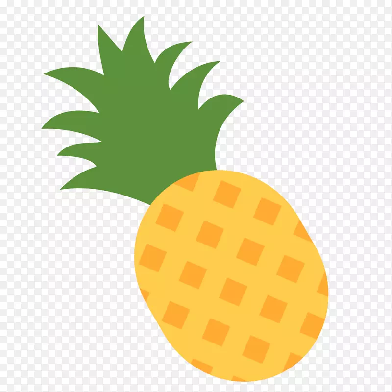 菠萝电脑图标水果杨桃符号菠萝