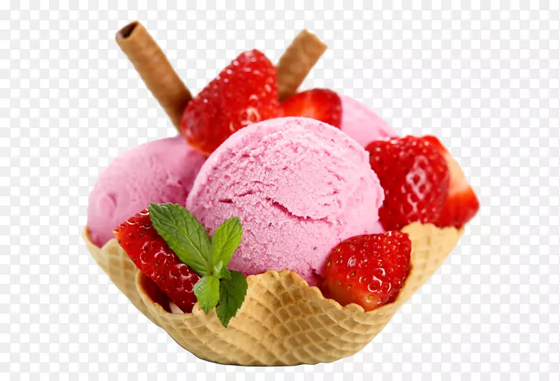 草莓冰淇淋kulfi冰淇淋蛋糕-开心果
