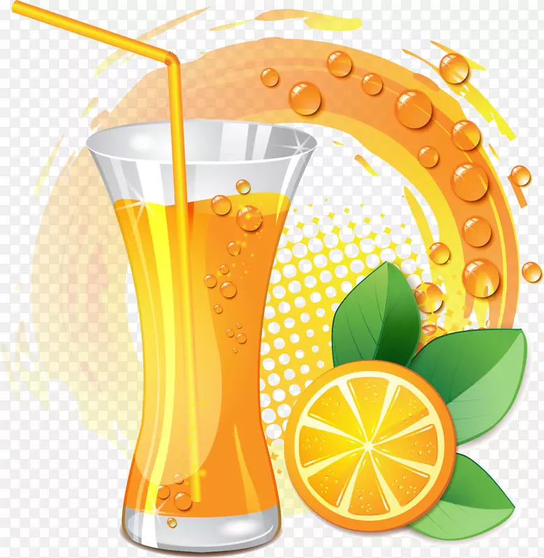 橙汁苹果汁玻璃汁