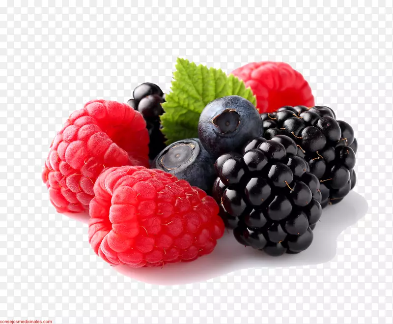 草莓冰淇淋早餐-黑莓