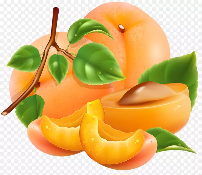 果汁桃子杏