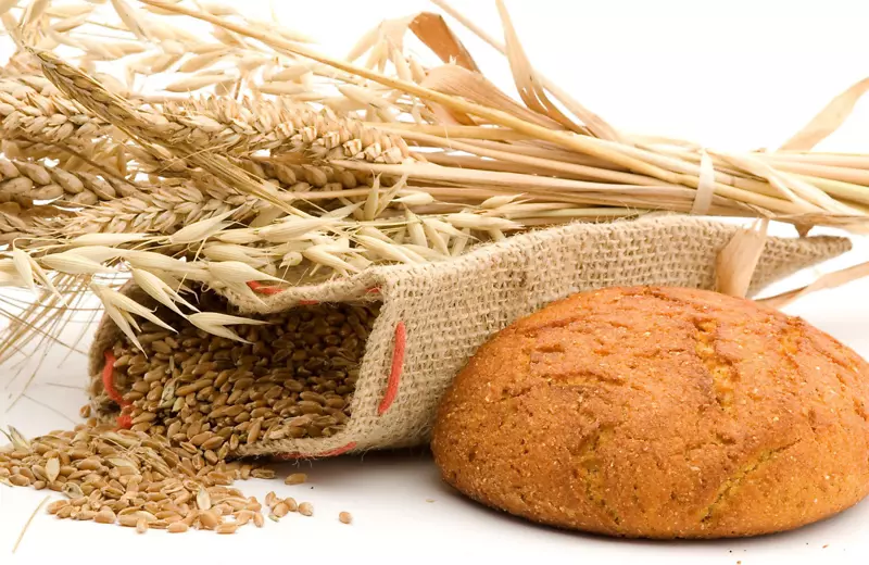 普通小麦全麦面包谷类食品-小麦
