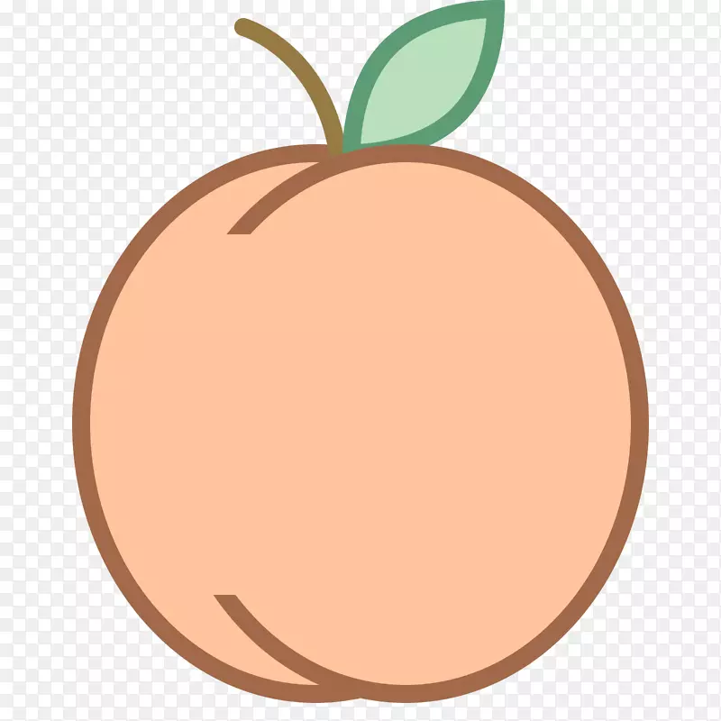 桃子食品剪贴画-桃子