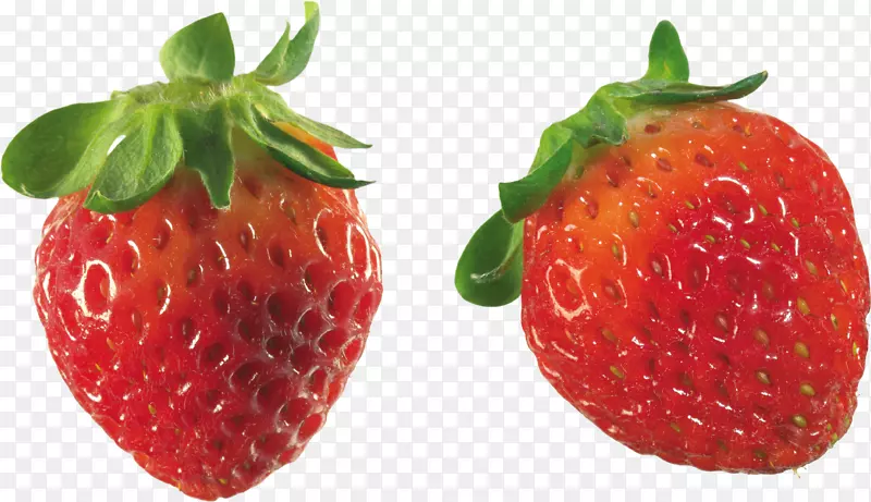 草莓果夹艺术-草莓