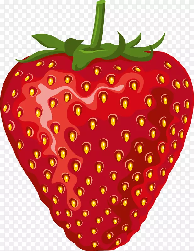 草莓馅饼剪贴画-草莓