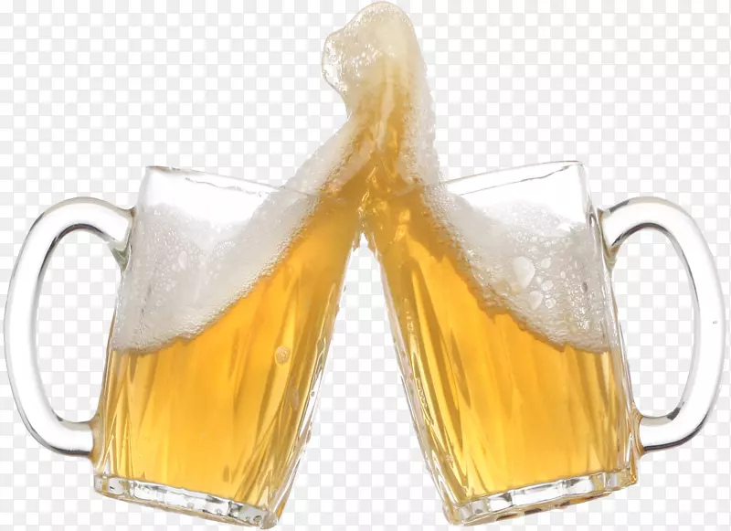 啤酒，不含酒精的饮料，玻璃杯-啤酒