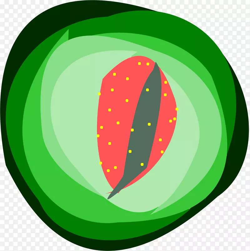 果汁西瓜水果电脑图标剪贴画石榴