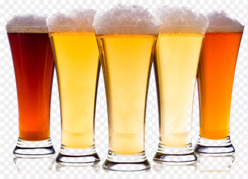 啤酒杯品脱玻璃啤酒酿造谷物和麦芽啤酒-啤酒
