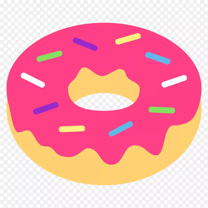 甜甜圈表情百科糖霜和糖霜短信-甜甜圈