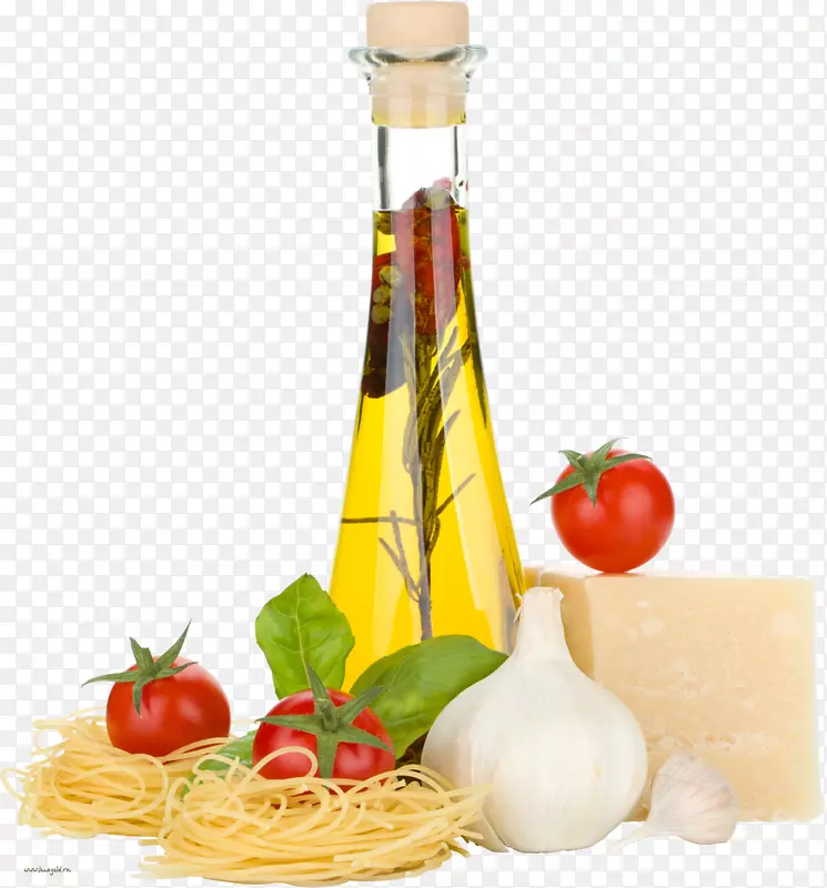 意大利面，番茄，橄榄油