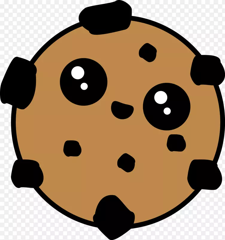 小甜饼妖怪布卡迪略饼干巧克力片饼干卡瓦伊饼干