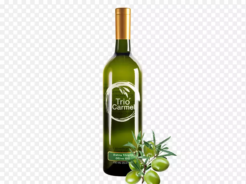 白葡萄酒三份卡梅尔意大利面橄榄油-橄榄油