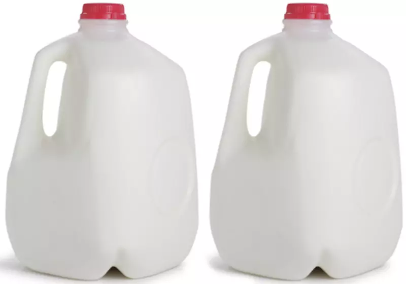 牛奶瓶，加仑牛奶，汽水杯-牛奶