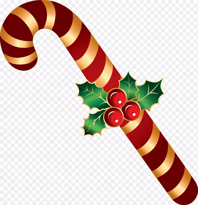 圣诞树糖果手夹艺术-圣诞糖果