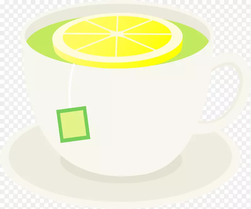 绿茶汁营养物质标签-杯