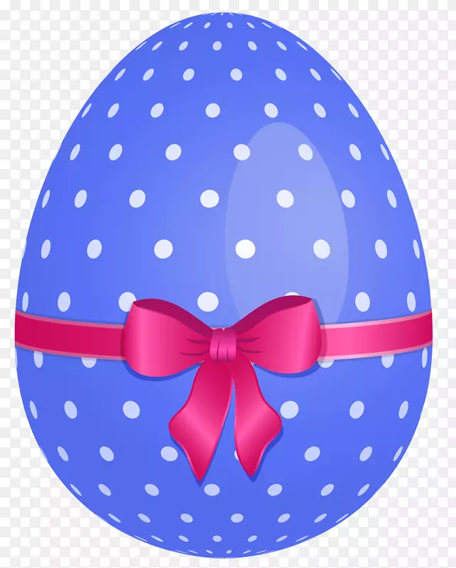 复活节兔子红色彩蛋剪贴画-彩蛋