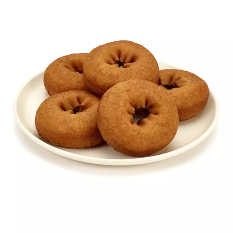 苹果糖甜甜圈百吉饼早餐生日蛋糕-甜甜圈
