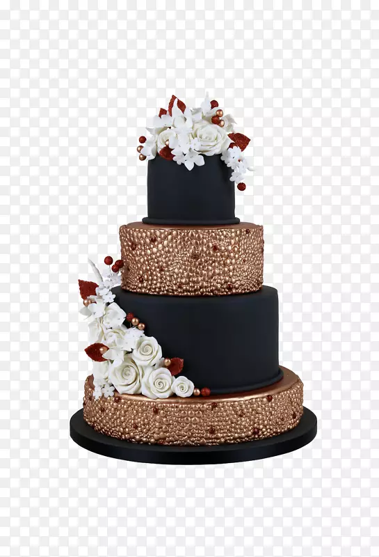 结婚蛋糕，馅饼，蛋糕，糖霜，巧克力蛋糕-婚礼蛋糕