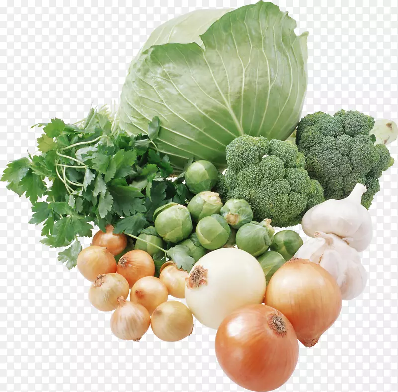 季节性食品蔬菜营养卷心菜花椰菜