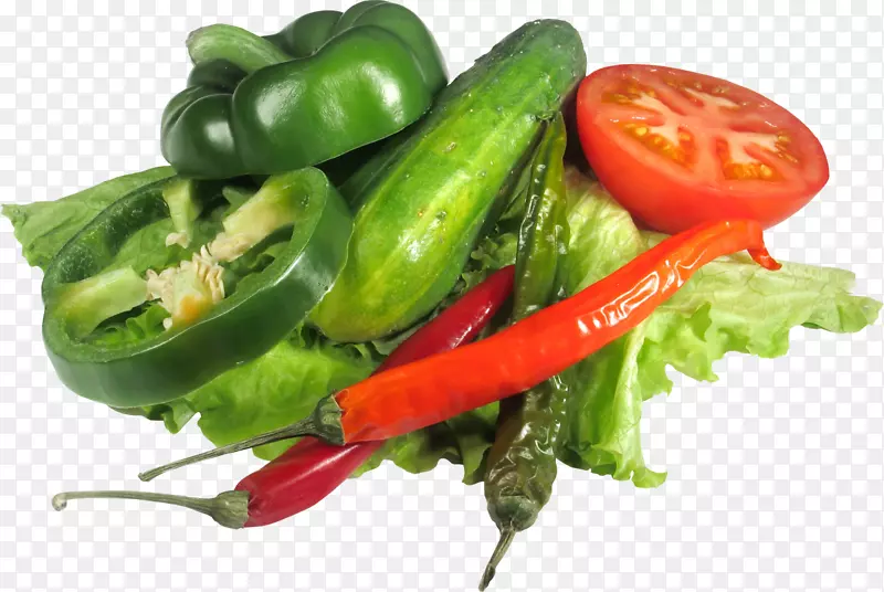 希腊菜辣椒蔬菜食品-黄瓜