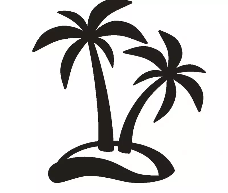 电脑图标剪辑艺术-棕榈树图像