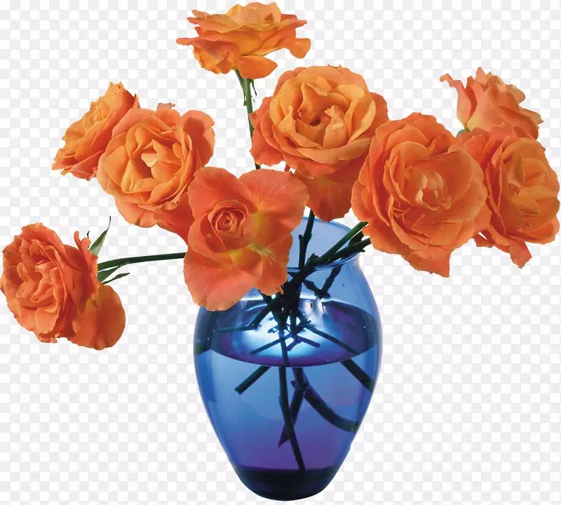 花束画夹艺术花瓶
