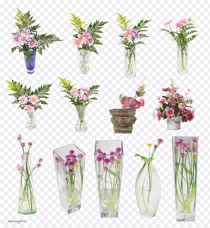 切花花瓶设计花卉花瓶