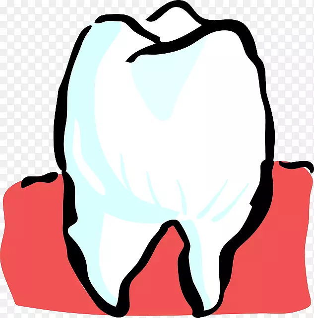 人类牙科学剪贴画-口腔疼痛剪贴画