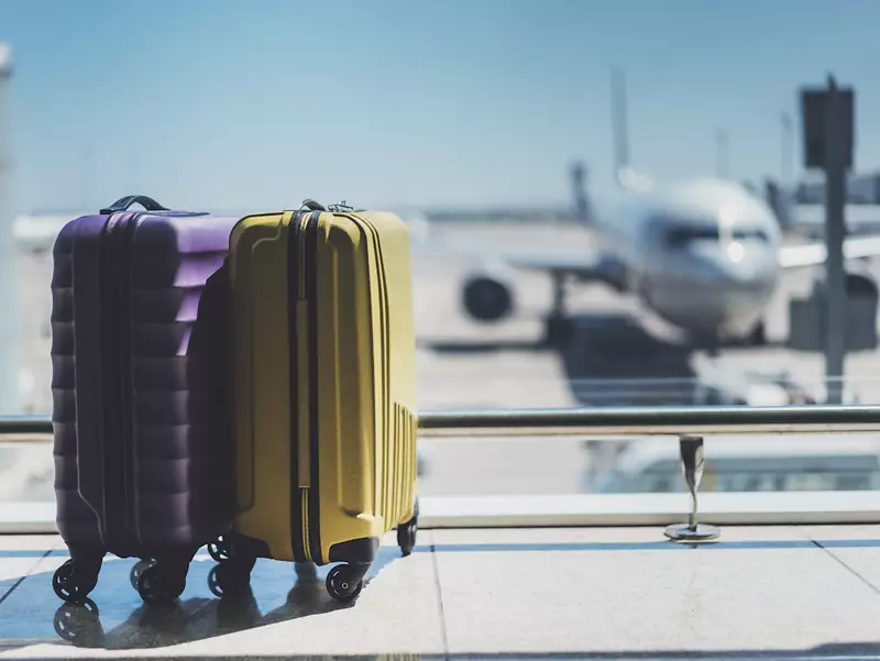 飞行飞机，航空旅行行李，手提行李-行李