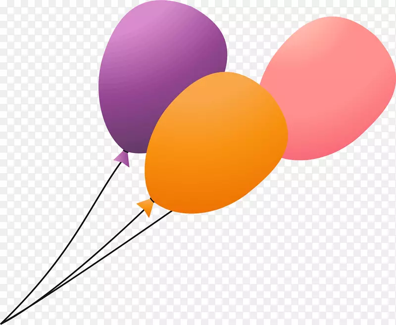 气球桌面壁纸生日剪贴画-气球