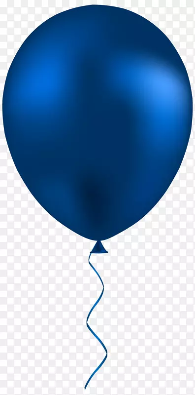 气球海军蓝剪贴画-气球