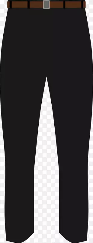 裤子牛仔裤短裤剪贴画-牛仔裤