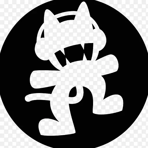 Monstercat流媒体音乐家turbo企鹅-刺客标志模板