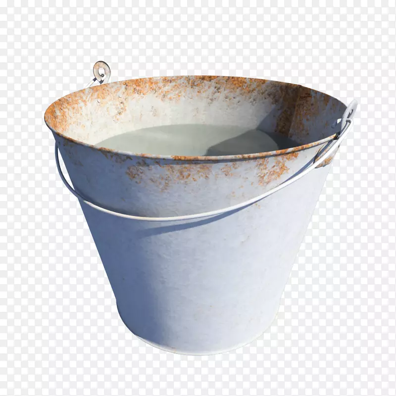 冰桶挑战水碗油漆桶