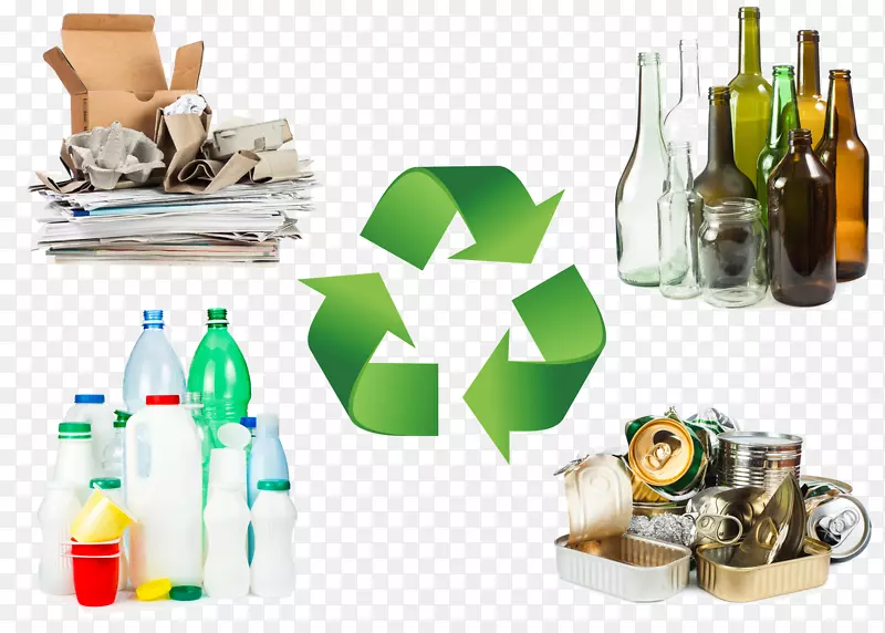垃圾回收箱和废纸篮再利用塑料瓶回收箱