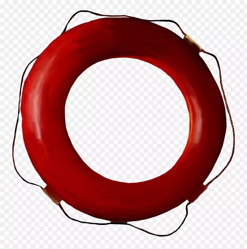 红色救生圈-救生圈