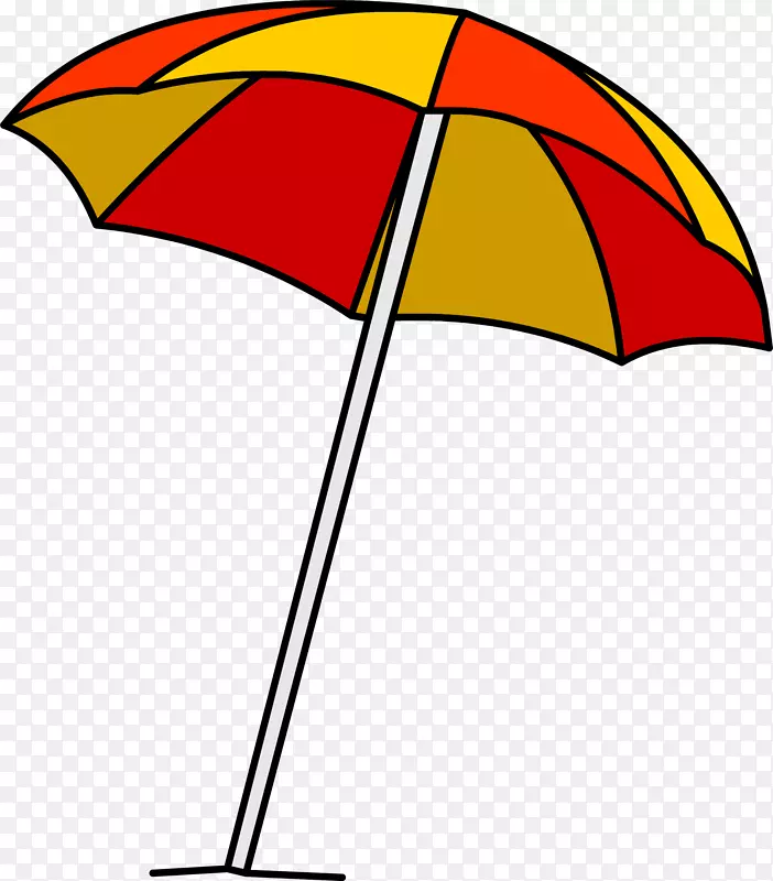 雨伞沙滩巴宝莉剪贴画-伞